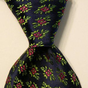 PAUL SMITH Silk Necktie ITALY Luxury FLORAL